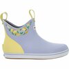 Xtratuf Women's 6 in Ankle Deck Boot, PERIWINKLE LEMON, M, Size 6 XWAB502